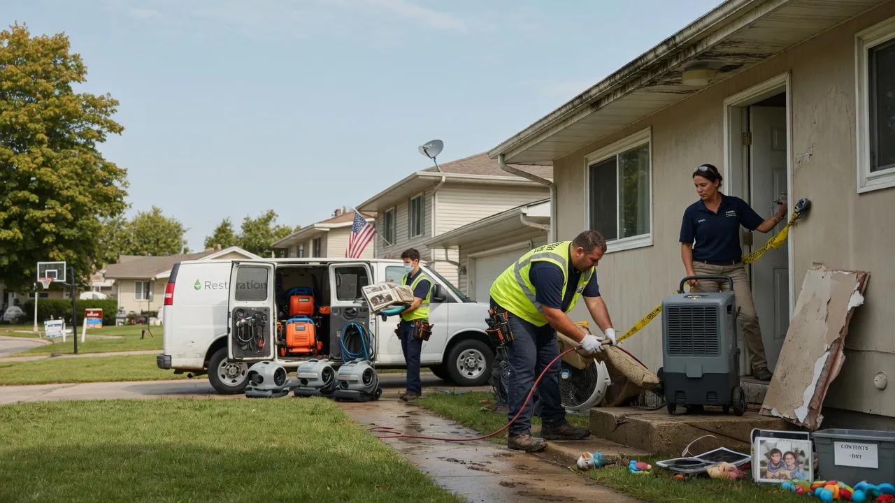 Water Damage Restoration in Liberty, IN near me